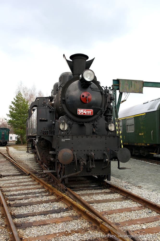 Old steam train