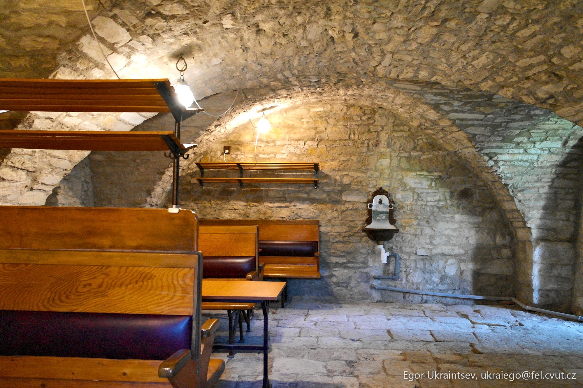 Interior of an old church