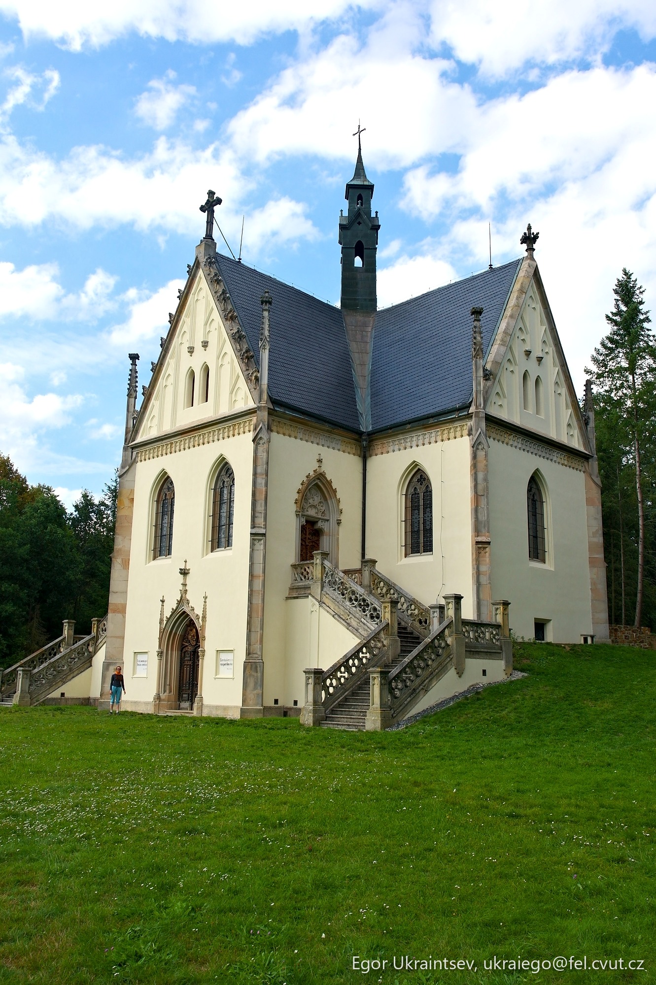 Church on a hill