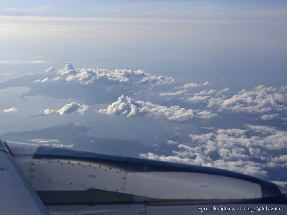 Wing of an airplane