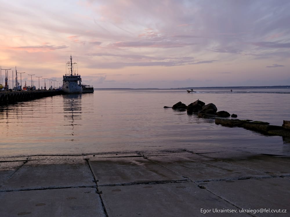 Pier at sunset