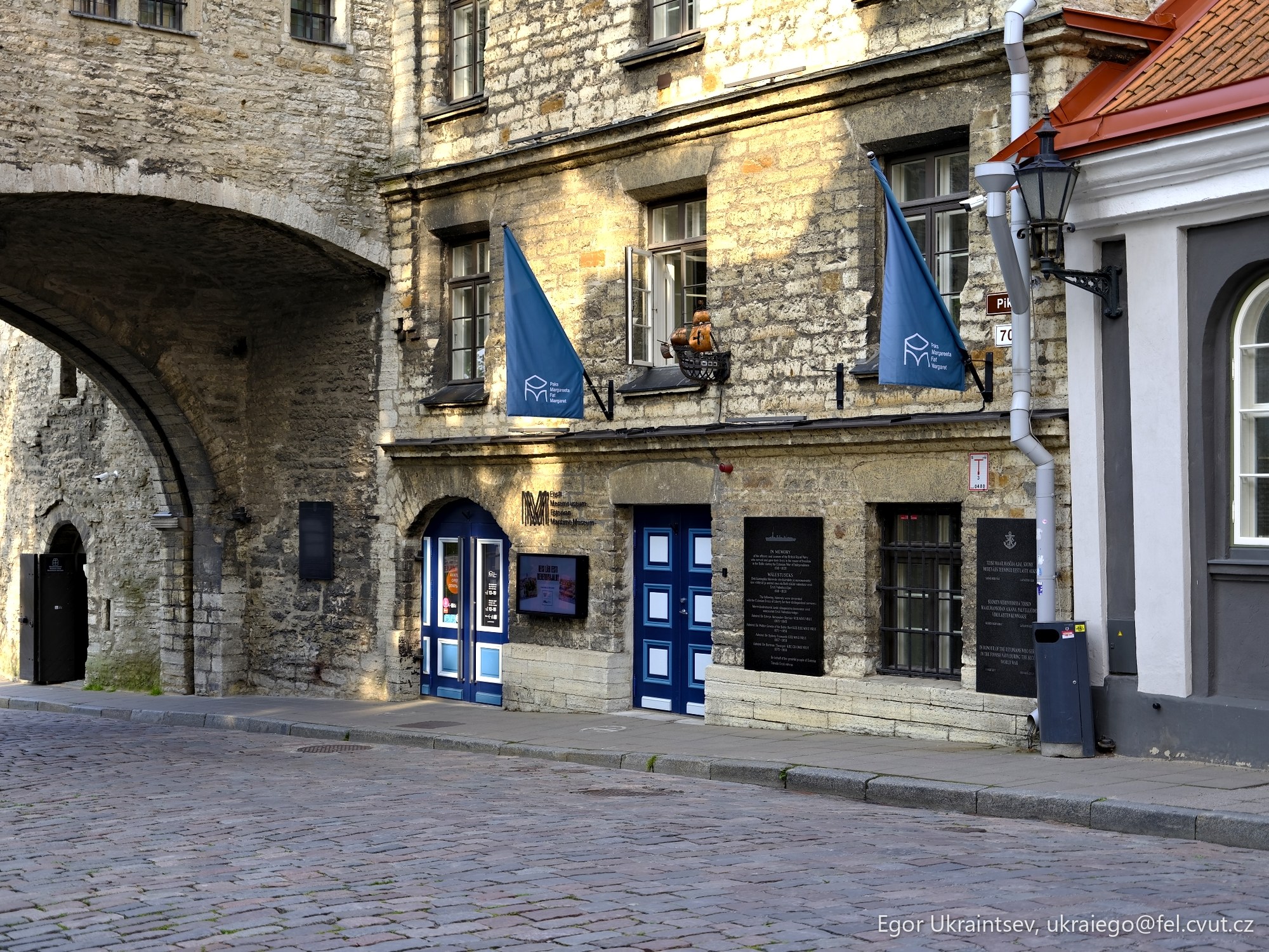 Street in a european city
