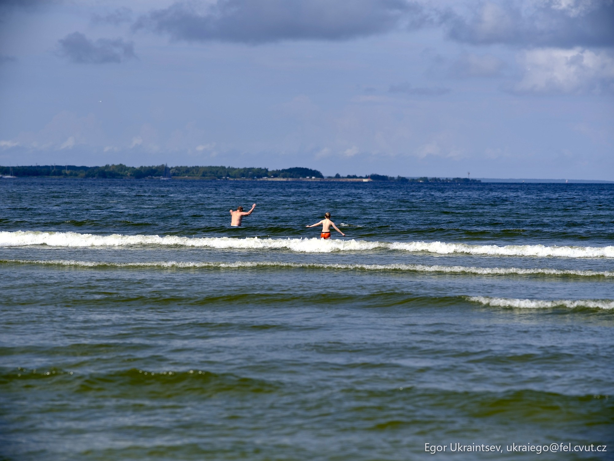 Man surfing in the ocean
