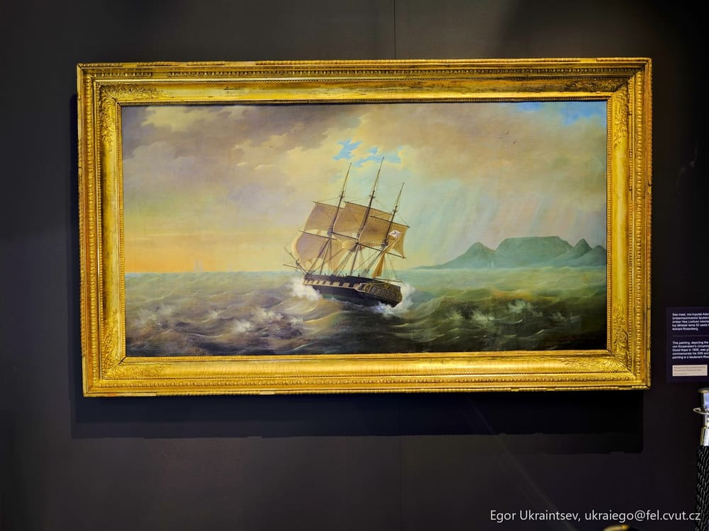 Painting of a ship