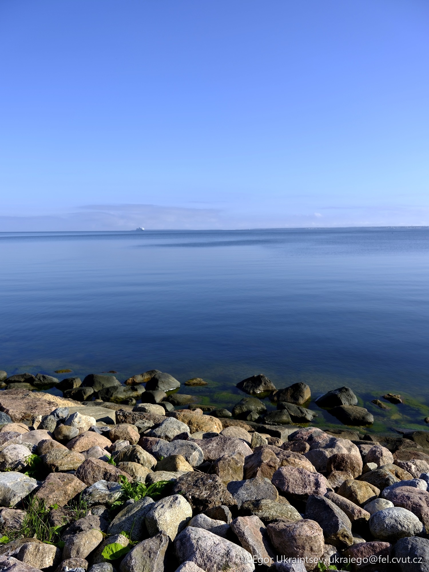 Rocks on the shore