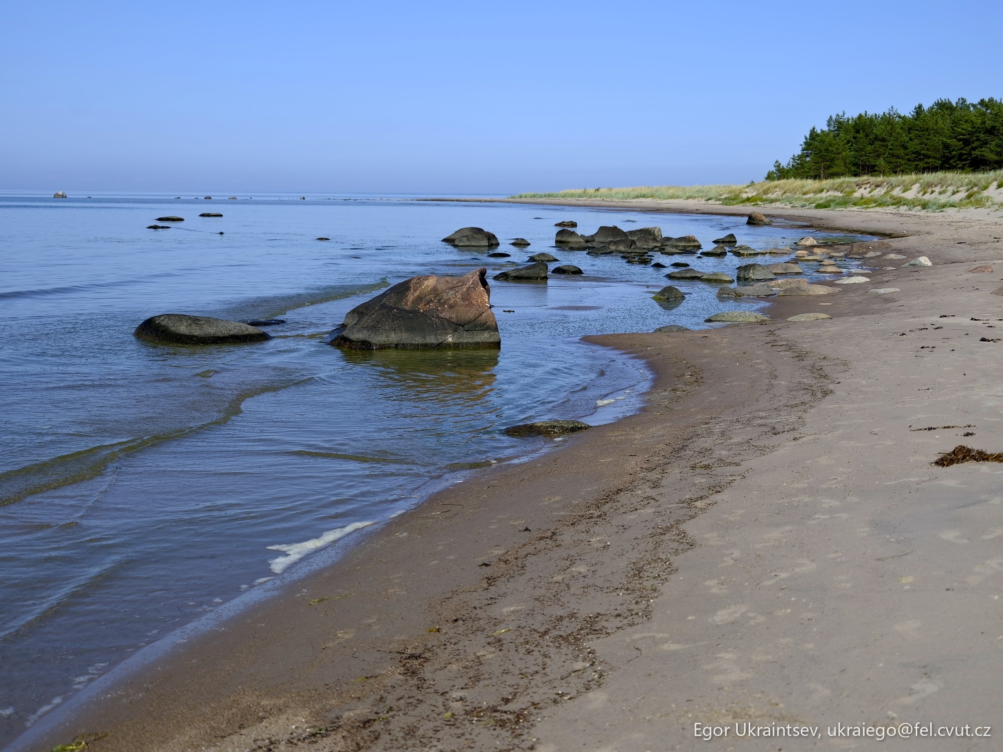 Beach at cape harbor state