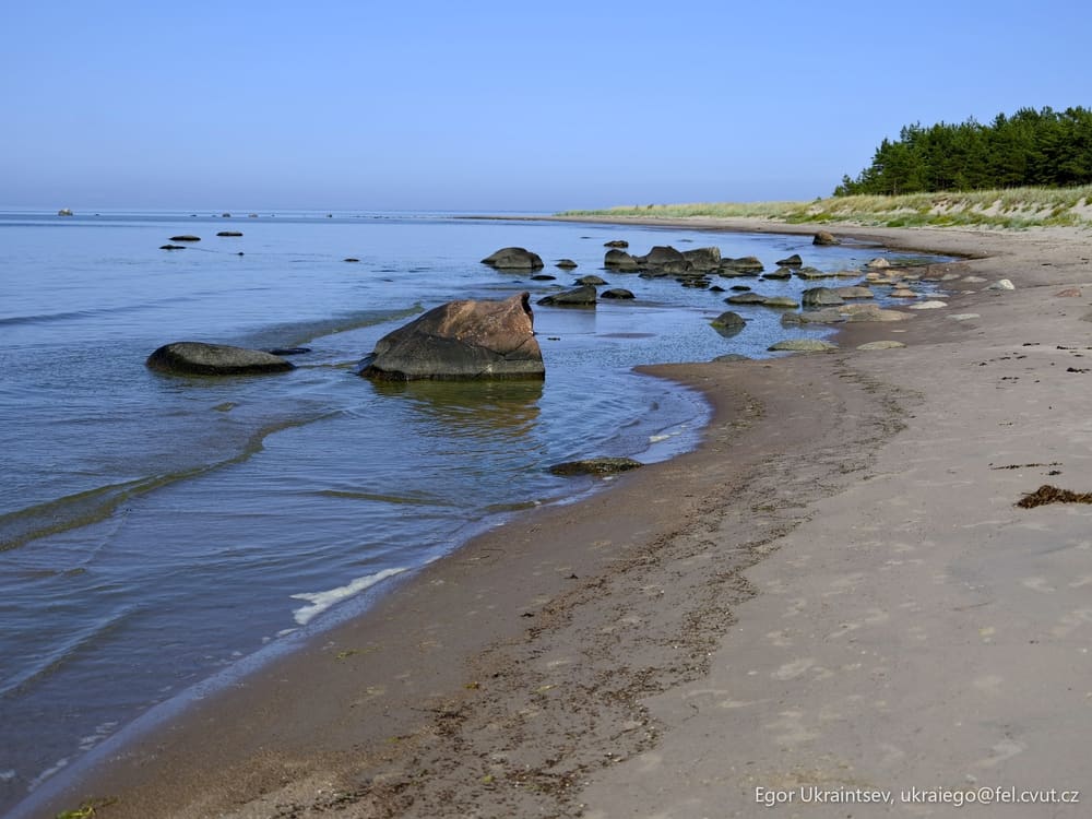 Beach at cape harbor state