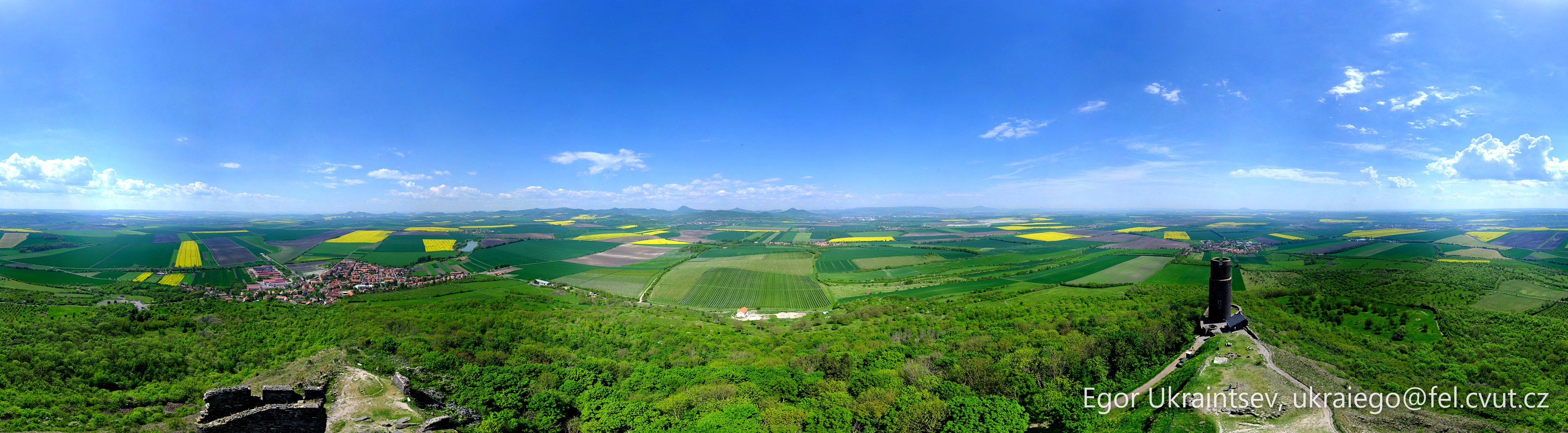 View from the top of a mountain