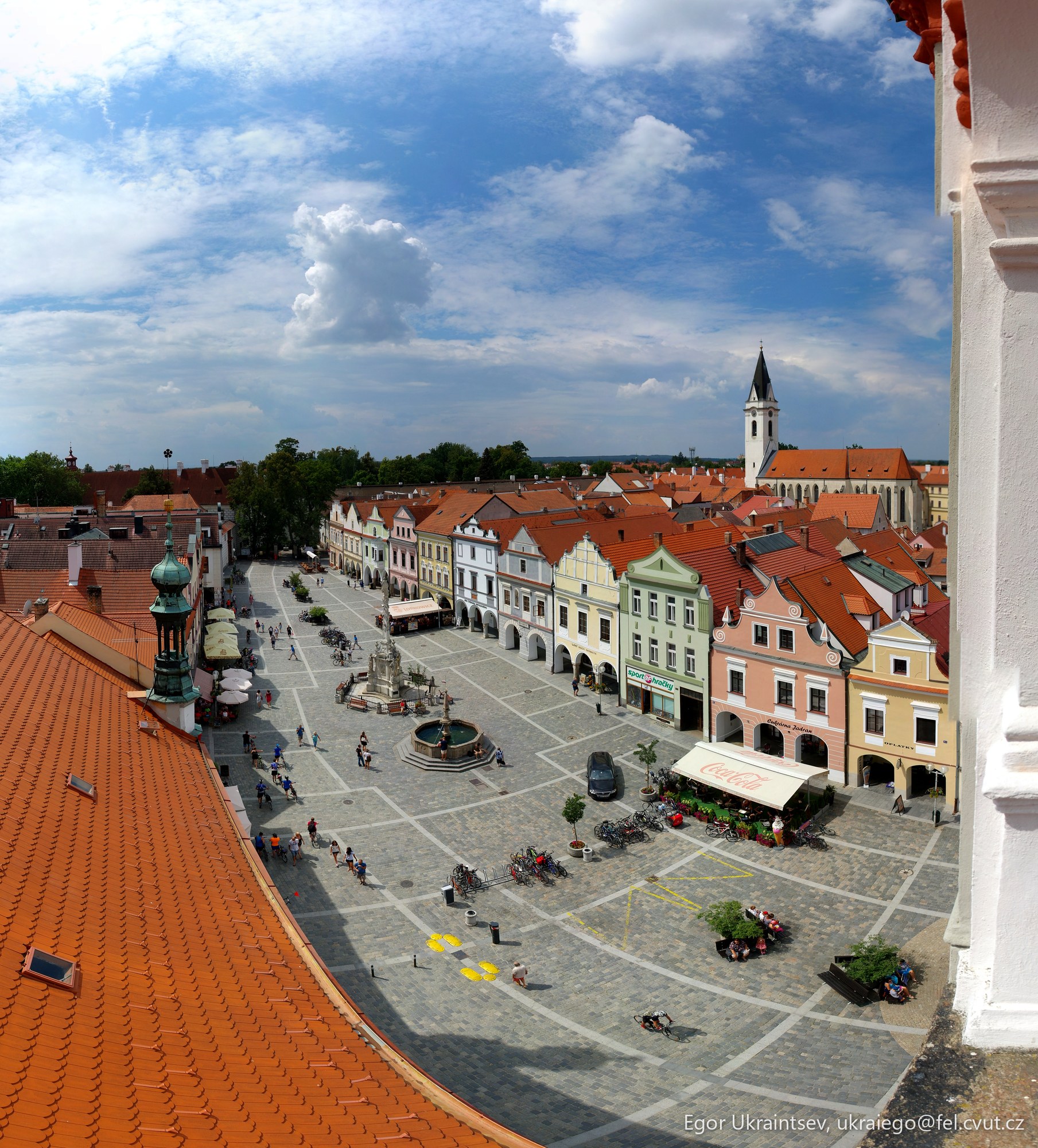 View of a town · Chlum