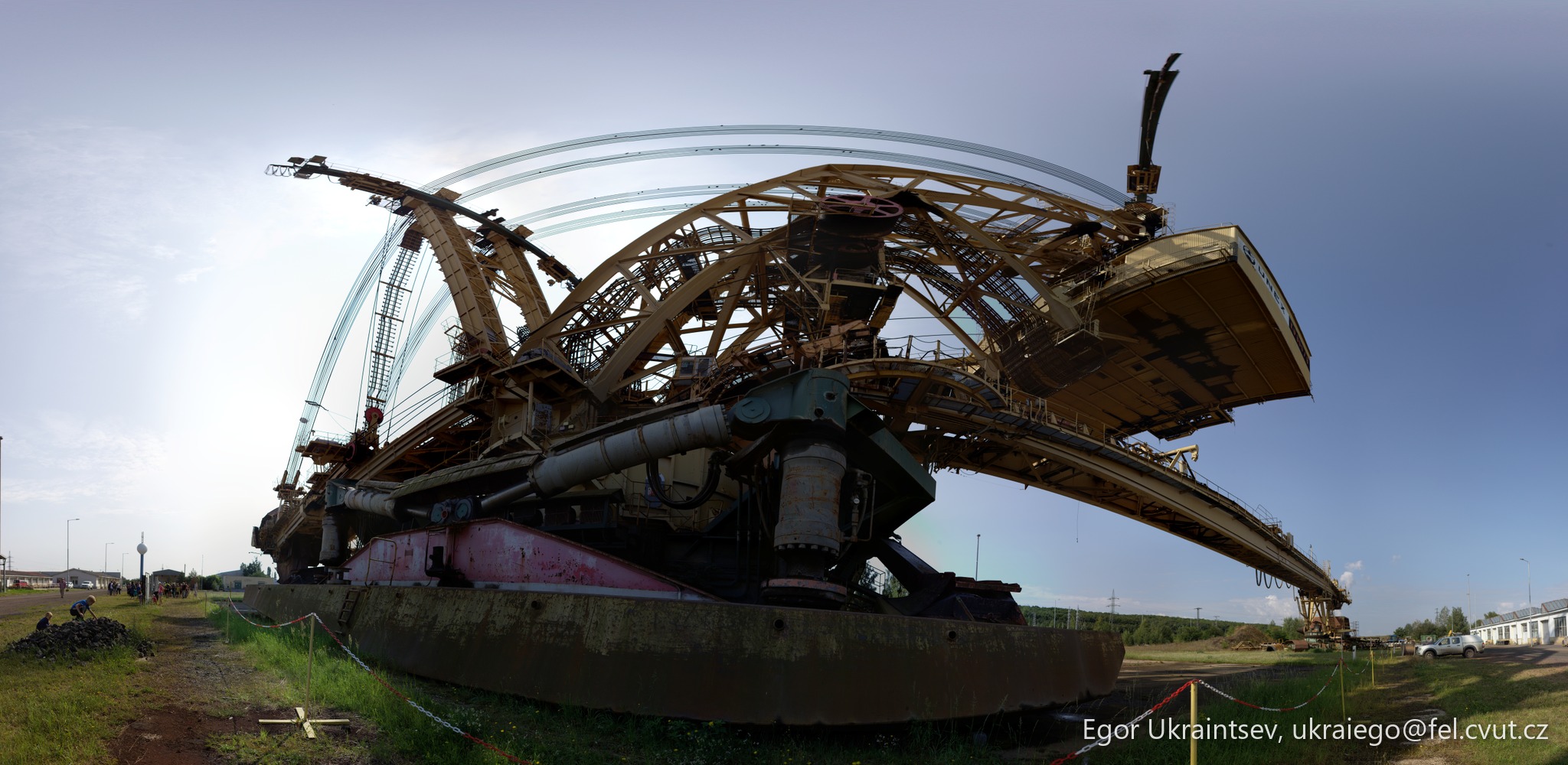 Old truck in a field · Chomutov