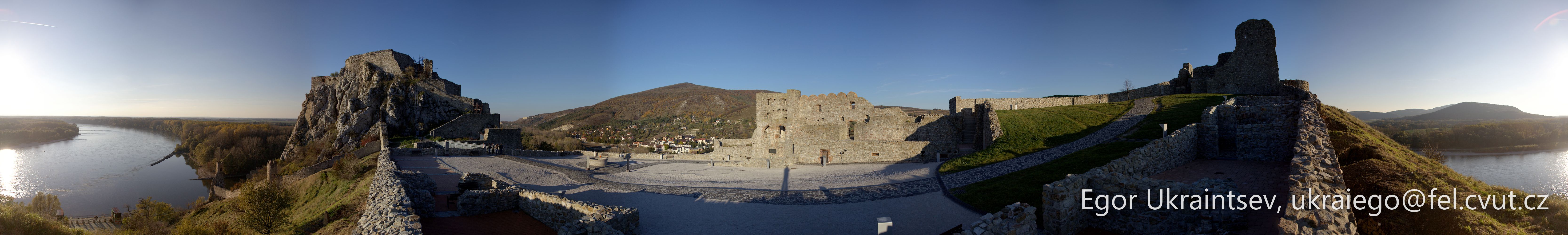 Castle in the middle of a lake · Devin