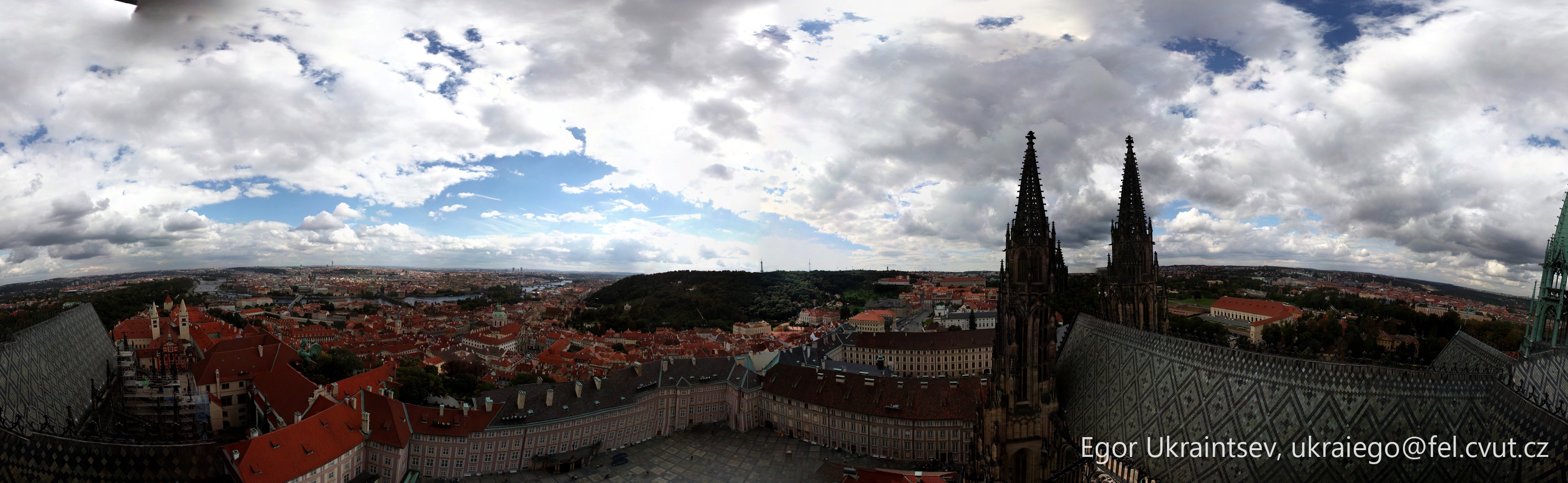 View of a city · Hradcany