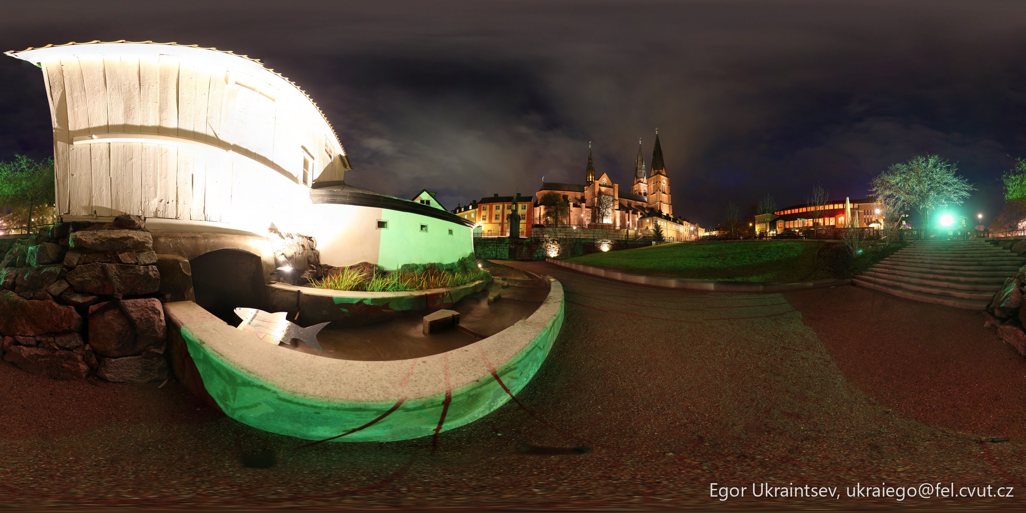 City at night time · Swed 2