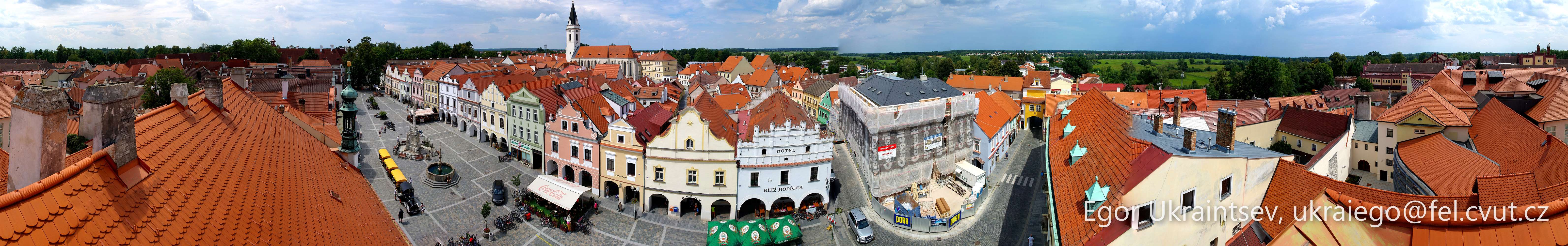 City with many buildings