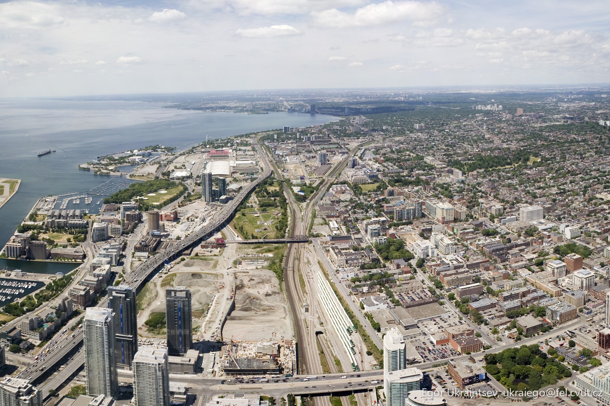 View from the top of the cn