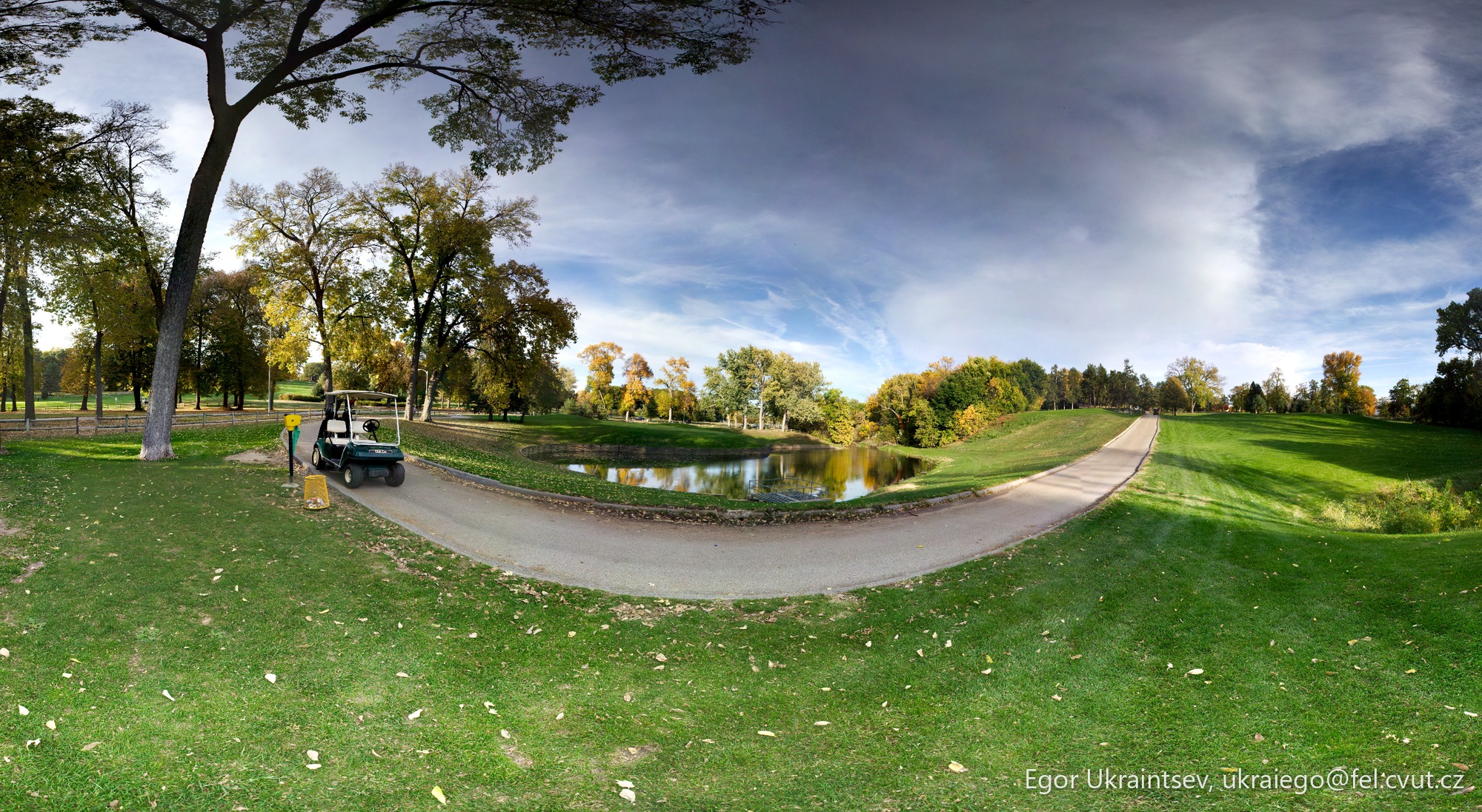 Park in the fall