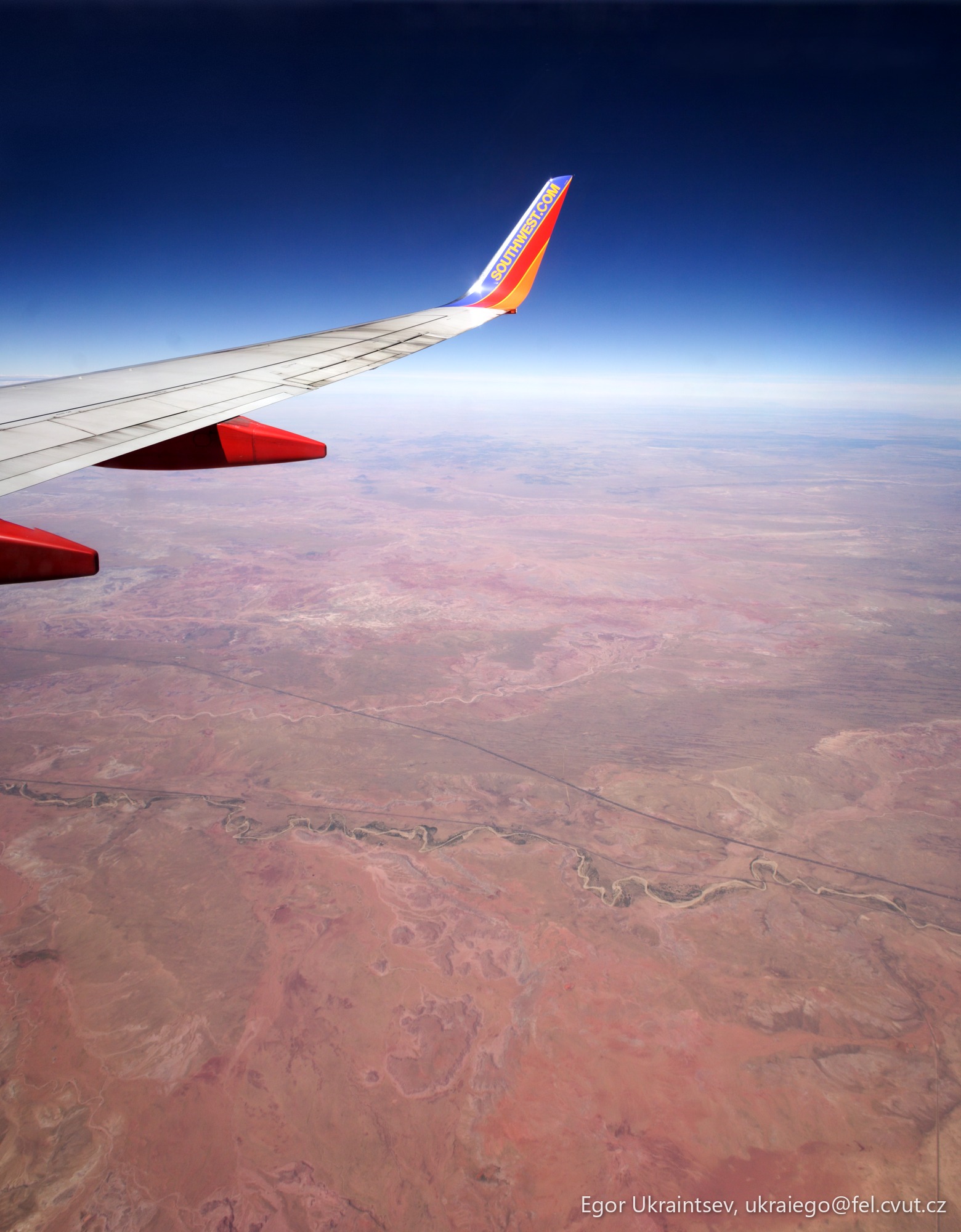 Wing of an airplane