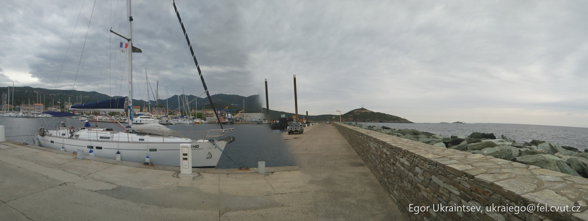Boat docked in the harbor · P003 Phone 2016 05