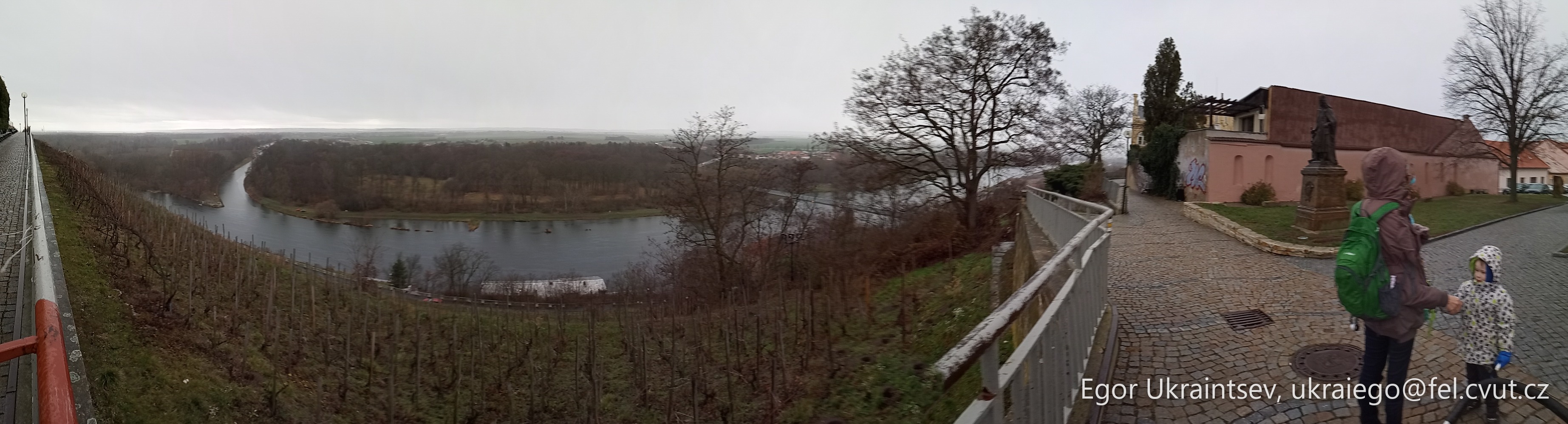 Woman walking along a river · P018 Phone 2019 12
