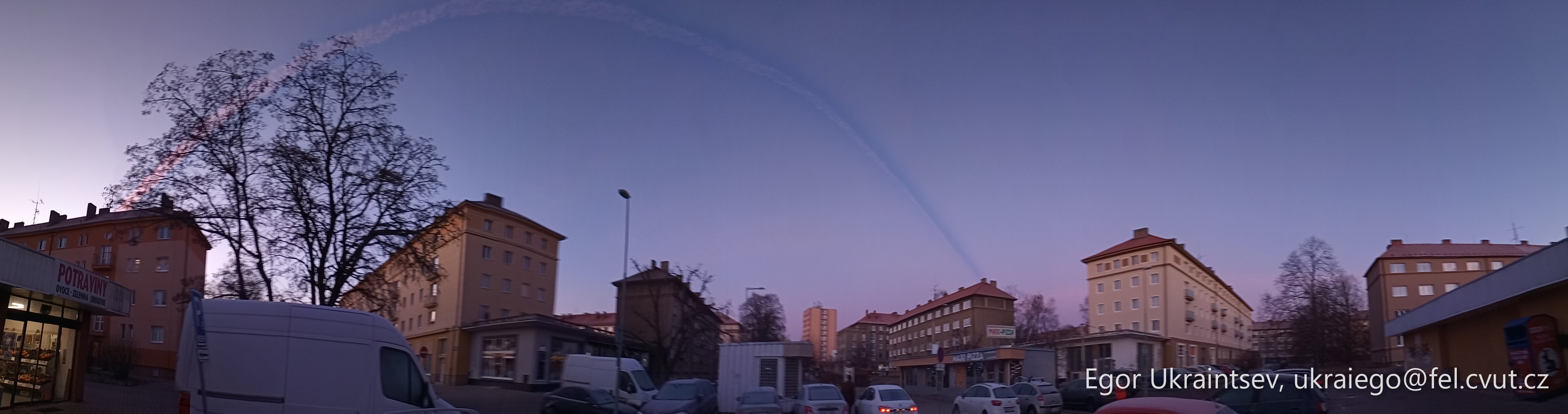 Small town at dusk · P030 Phone 2020 01