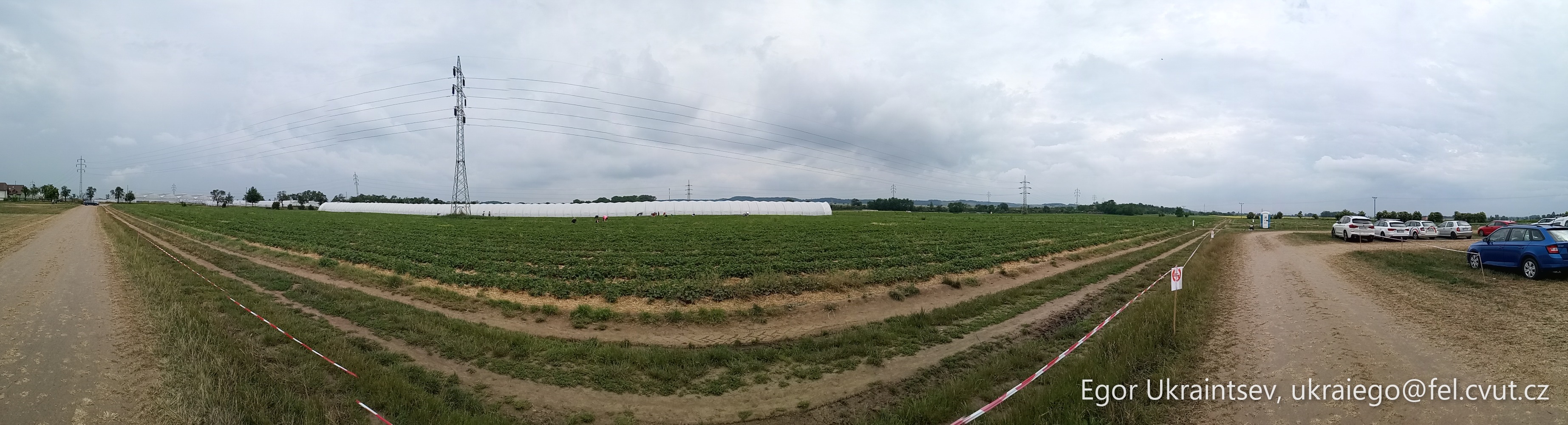 Field with a car parked · P036 Phone 2020 06